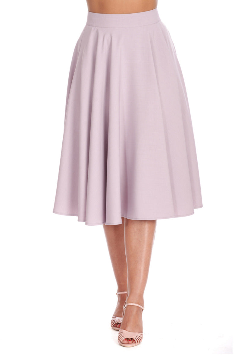 DANCE & SWAY SWING SKIRT-Lilac