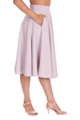 DANCE & SWAY SWING SKIRT-Lilac