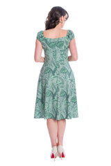 Banned Retro Marilyn Jungle Swing Dress