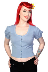 Short Plain Cardigan