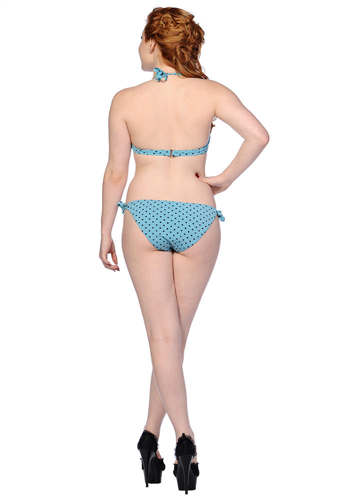 Polka Dot Retro Bikini Swimsuit