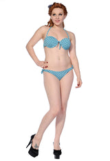 Polka Dot Retro Bikini Swimsuit
