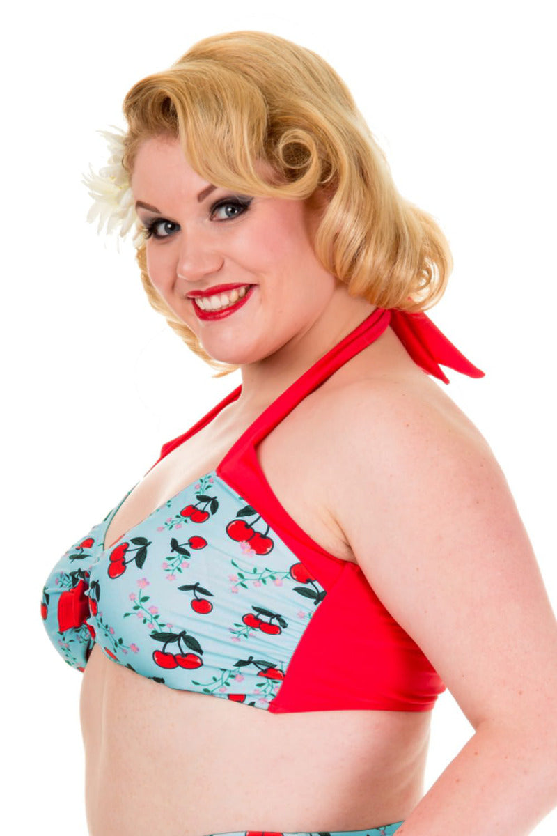 Blindside Halter Bikini Top