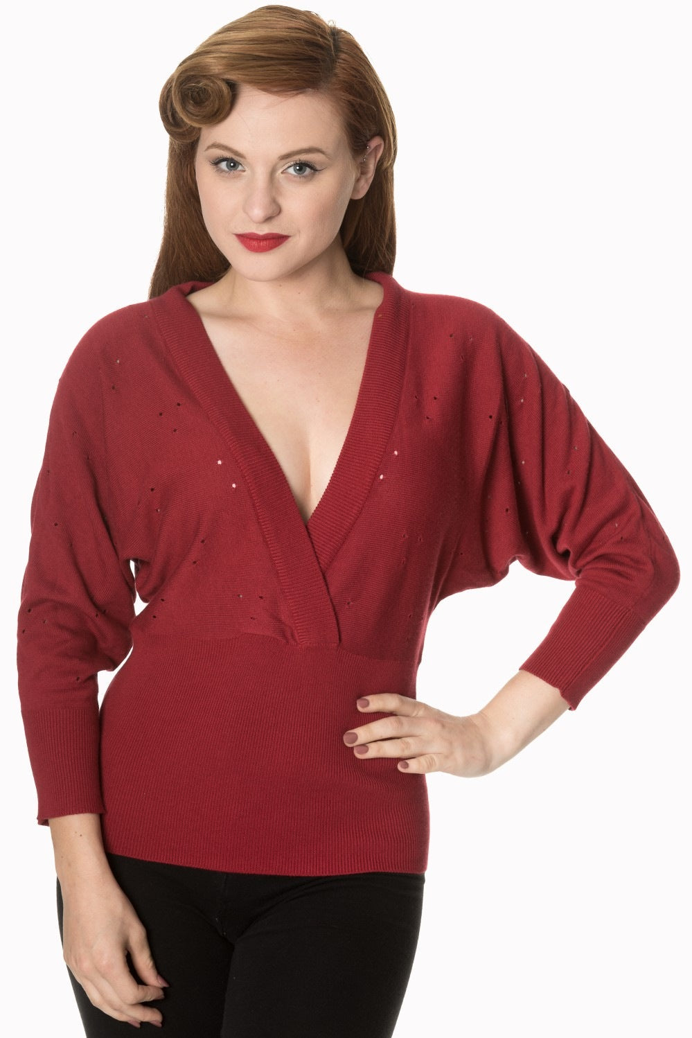 LUCK HAS IT WRAP FRONT CARDIGAN