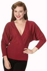 LUCK HAS IT WRAP FRONT CARDIGAN