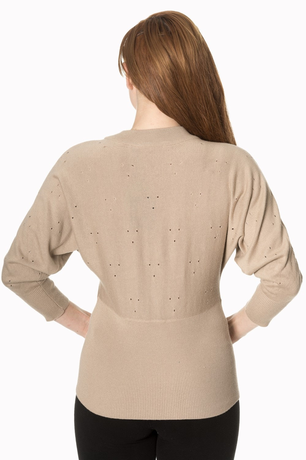 LUCK HAS IT WRAP FRONT CARDIGAN