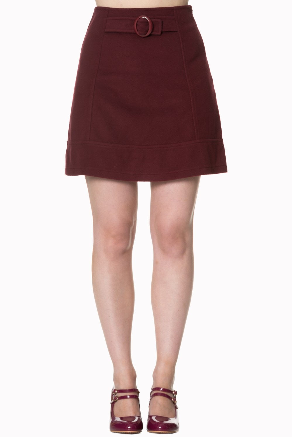 DARE TO WEAR BUCKLE DETAIL SKIRT