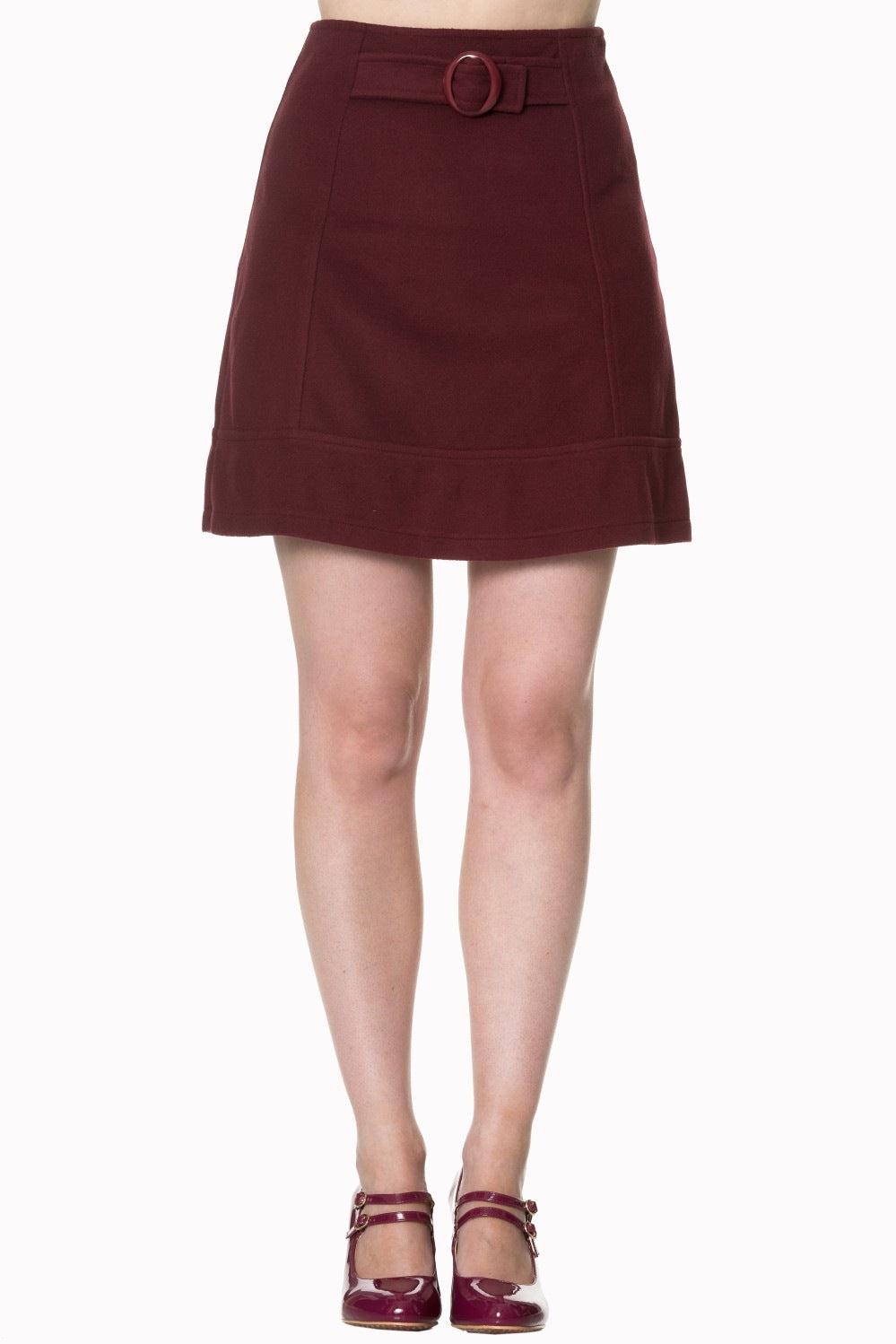 DARE TO WEAR BUCKLE DETAIL SKIRT