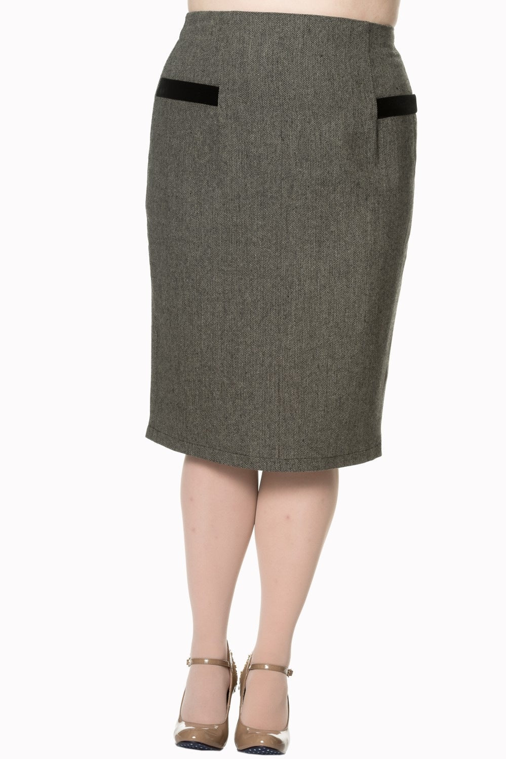 LADY LUCK PENCIL SKIRT