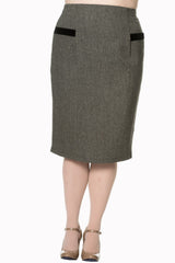 LADY LUCK PENCIL SKIRT