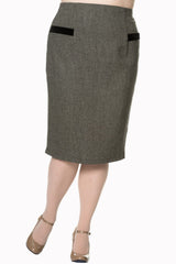 LADY LUCK PENCIL SKIRT