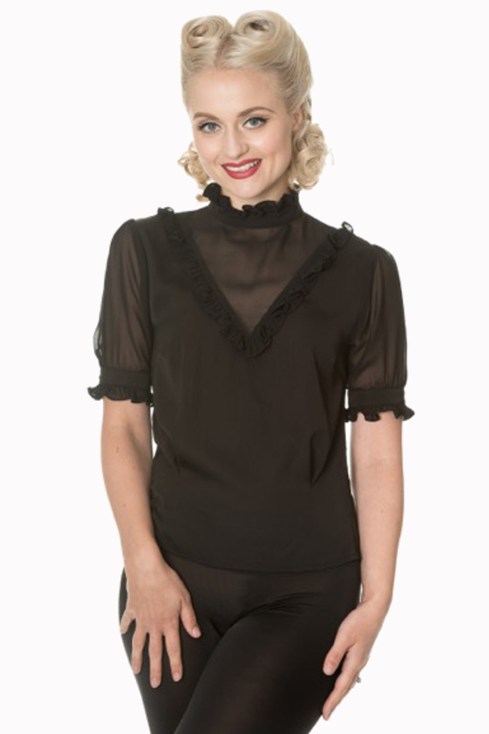 BREAKING RULES BLOUSE