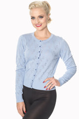 Banned Retro 1950's Goddess Flamingo Gina Vintage Cardigan