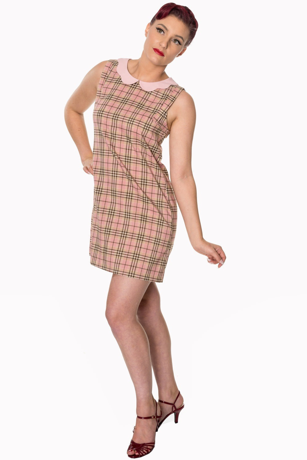 SMALL TOWN GIRL SLEEVELESS DRESS