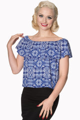 CELESTIAL OFF SHOULDER TOP
