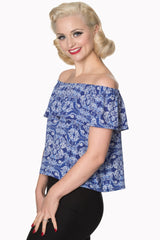 CELESTIAL OFF SHOULDER TOP
