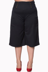 CECILE TROUSERS-Navy-EU