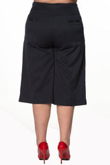 CECILE TROUSERS-Navy-EU