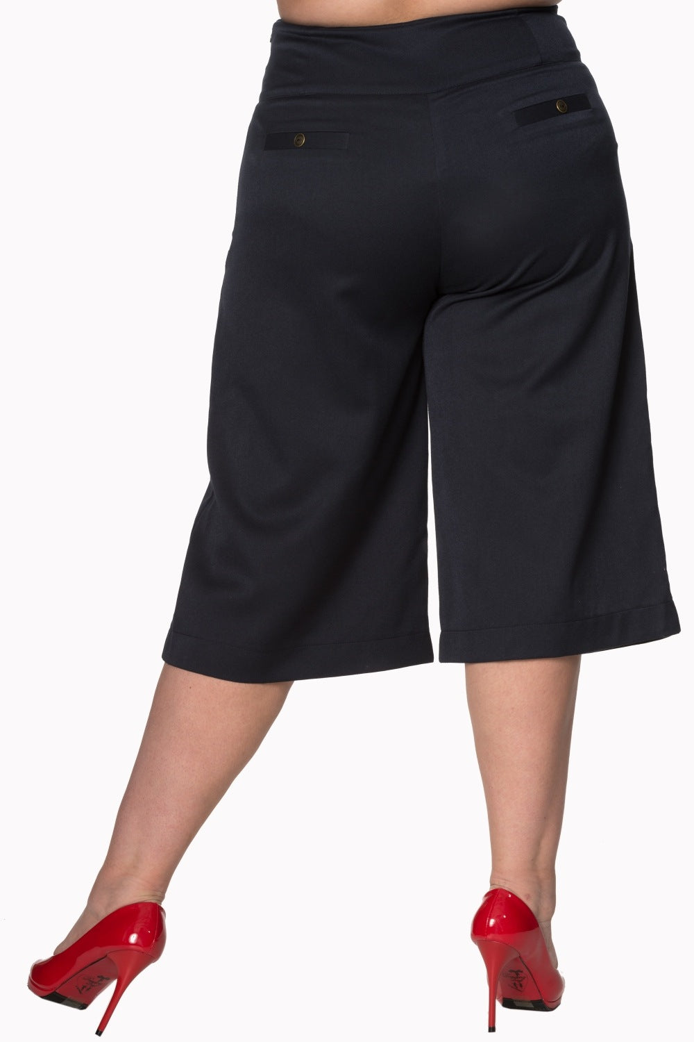 CECILE TROUSERS-Navy-EU