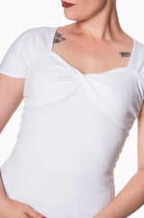 SHE WHO DARES TOP OffWhite