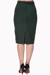 SWEPT OFF HER FEET PENCIL SKIRT-EU