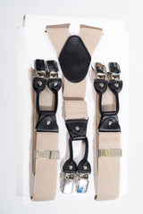 BEIGE ROCKABILLY BRACES