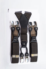 BROWN ROCKABILLY BRACES