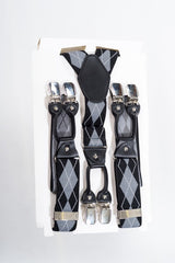 GREY ROCKABILLY BRACES