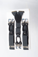 BLACK ROCKABILLY BRACES