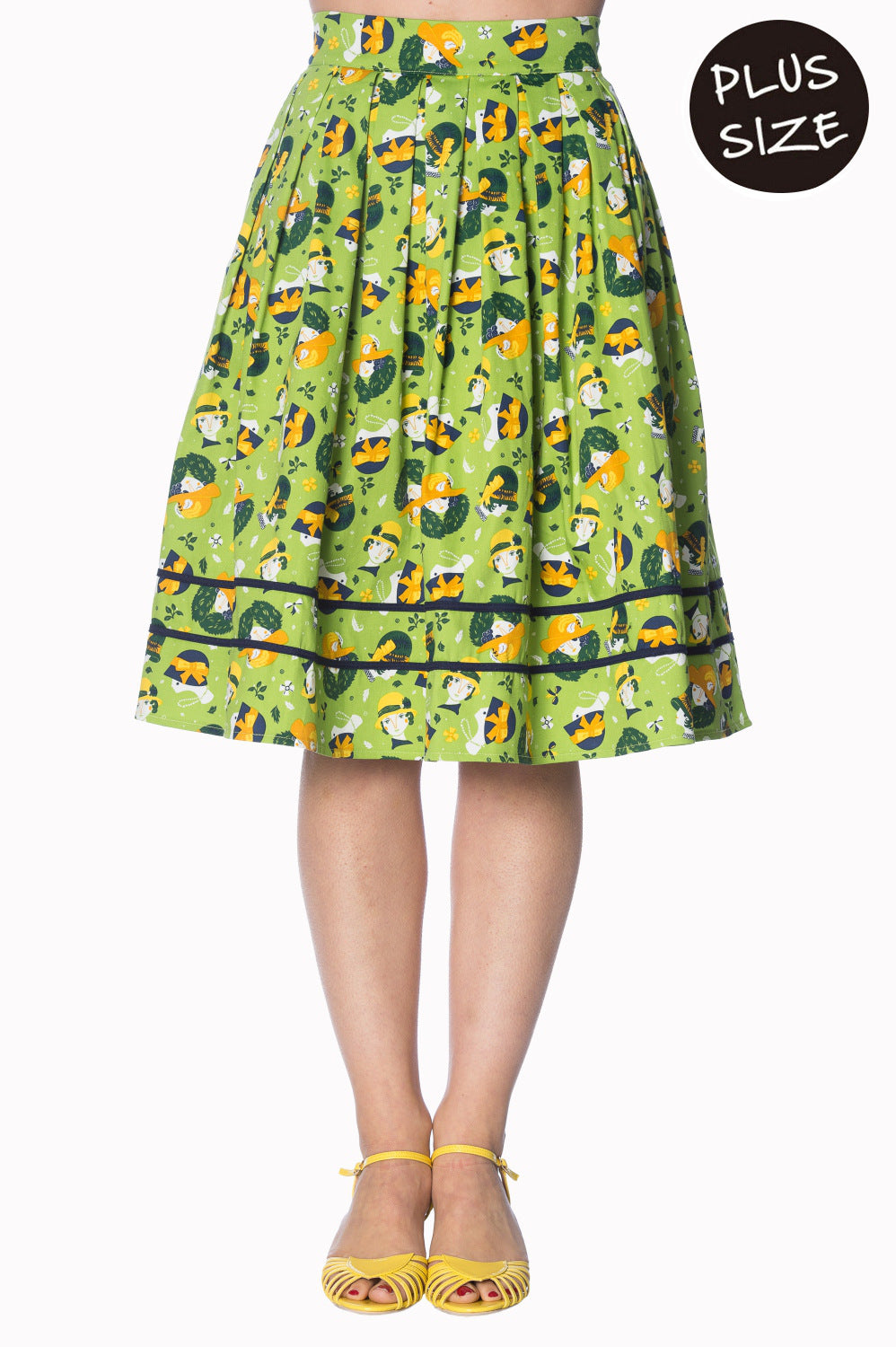 VINTAGE HAT 50S SKIRT