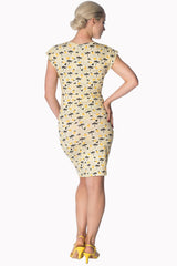 PALM SHADE CROSS OVER DRESS