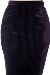 VERA VELVET SKIRT