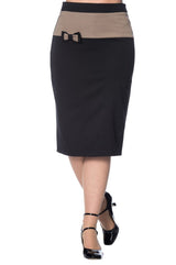 COLOUR BLOCK SKIRT