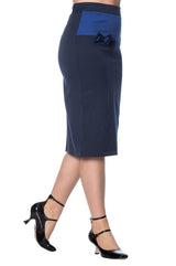 COLOUR BLOCK SKIRT
