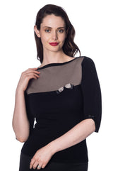 COLOUR BLOCK TOP