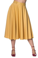 Banned Retro 1950's Di Di Swing Skirt With Pockets