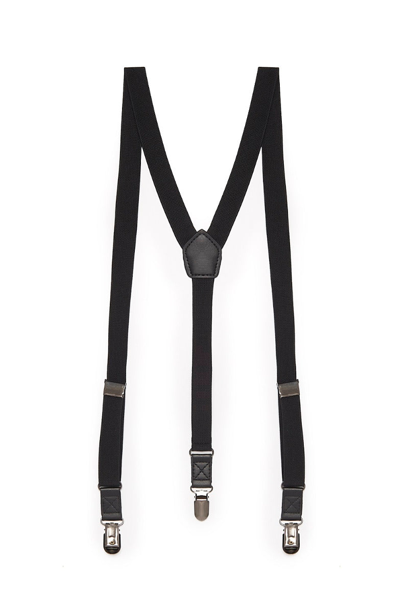 BLACK ROCKABILLY BRACES