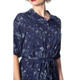 SANTORINI DREAMS RELAXED SHIRTDRESS