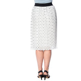 DOTS ABOUT SPOTS MIDI SKIRT