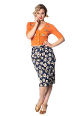 BEACH BABE PENCIL SKIRT