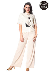 GEO CAT BLOUSE