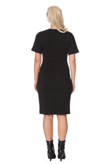 TIE FRONT DRESS
