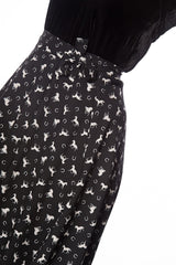 WILD HORSES WRAP SKIRT