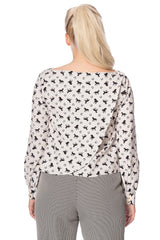 Banned Retro Wild Horses Boat Neck Vintage Top