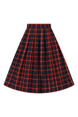 CHRISTMAS CHECK SKIRT