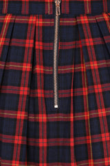 CHRISTMAS CHECK SKIRT