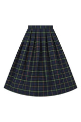 CHRISTMAS CHECK SKIRT