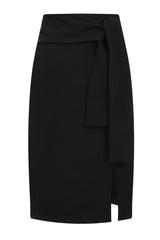 BOW PENCIL SKIRT