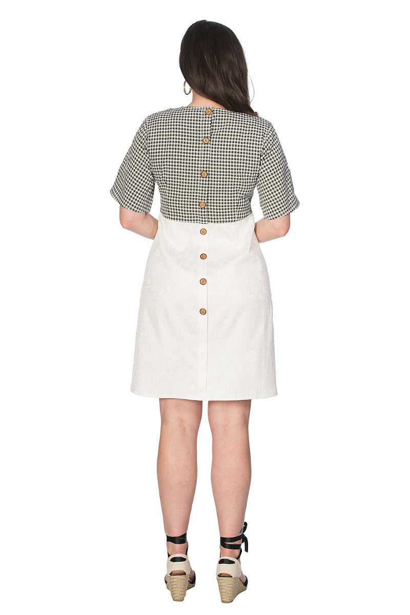 SUMMER BREEZE SWING SLEEVE DRESS