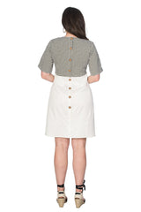 SUMMER BREEZE SWING SLEEVE DRESS